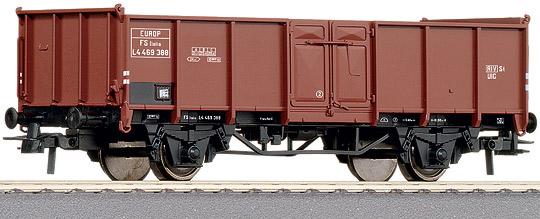 Gondola car type L<br /><a href='images/pictures/Roco/66407.jpg' target='_blank'>Full size image</a>